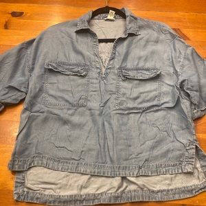 Forever 21 denim crop